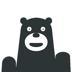 黑熊熊表情包